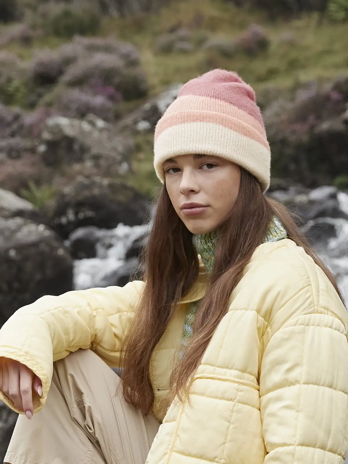 Immagine Berretto con onde morbide