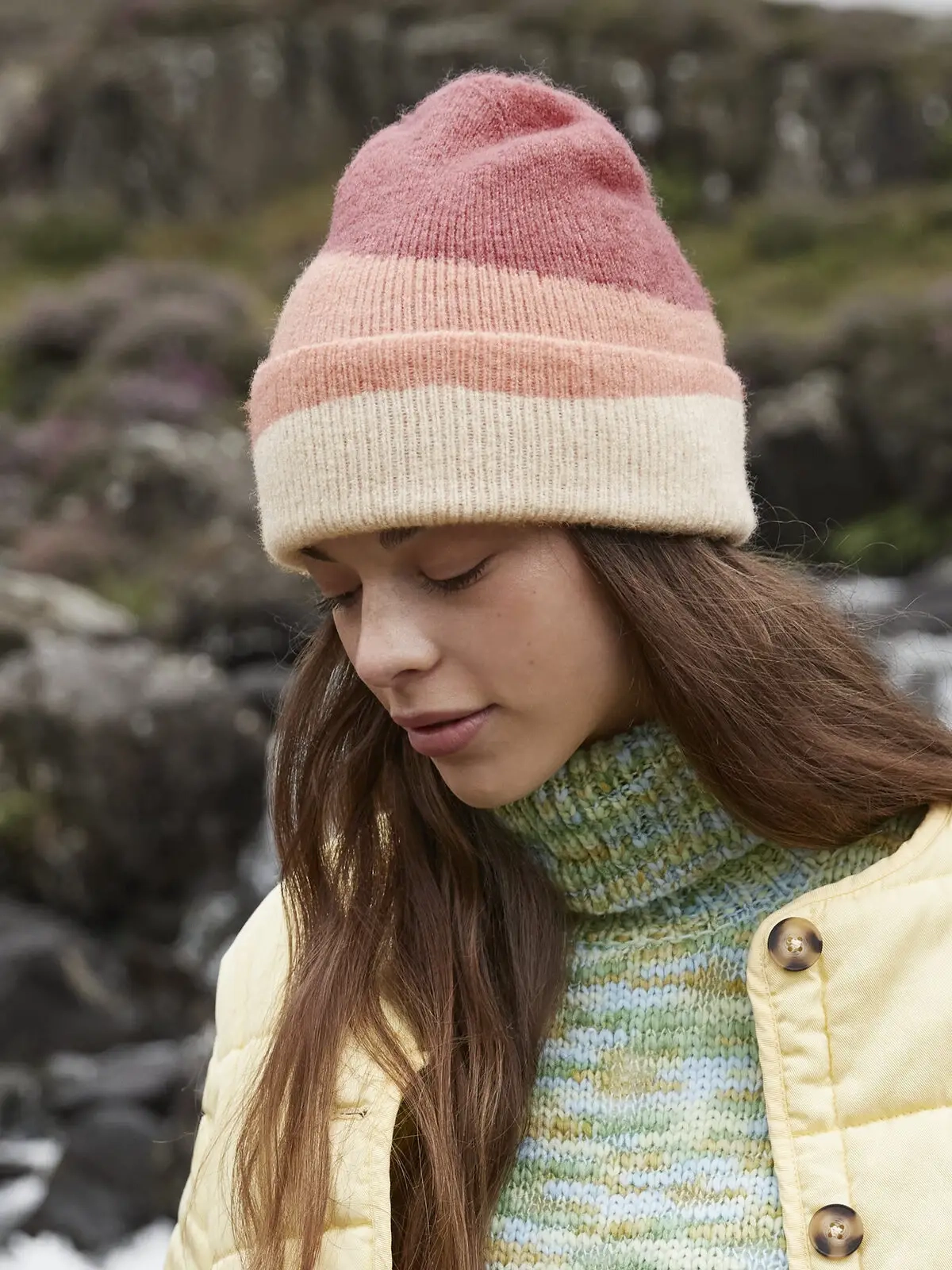 Immagine Berretto con onde morbide