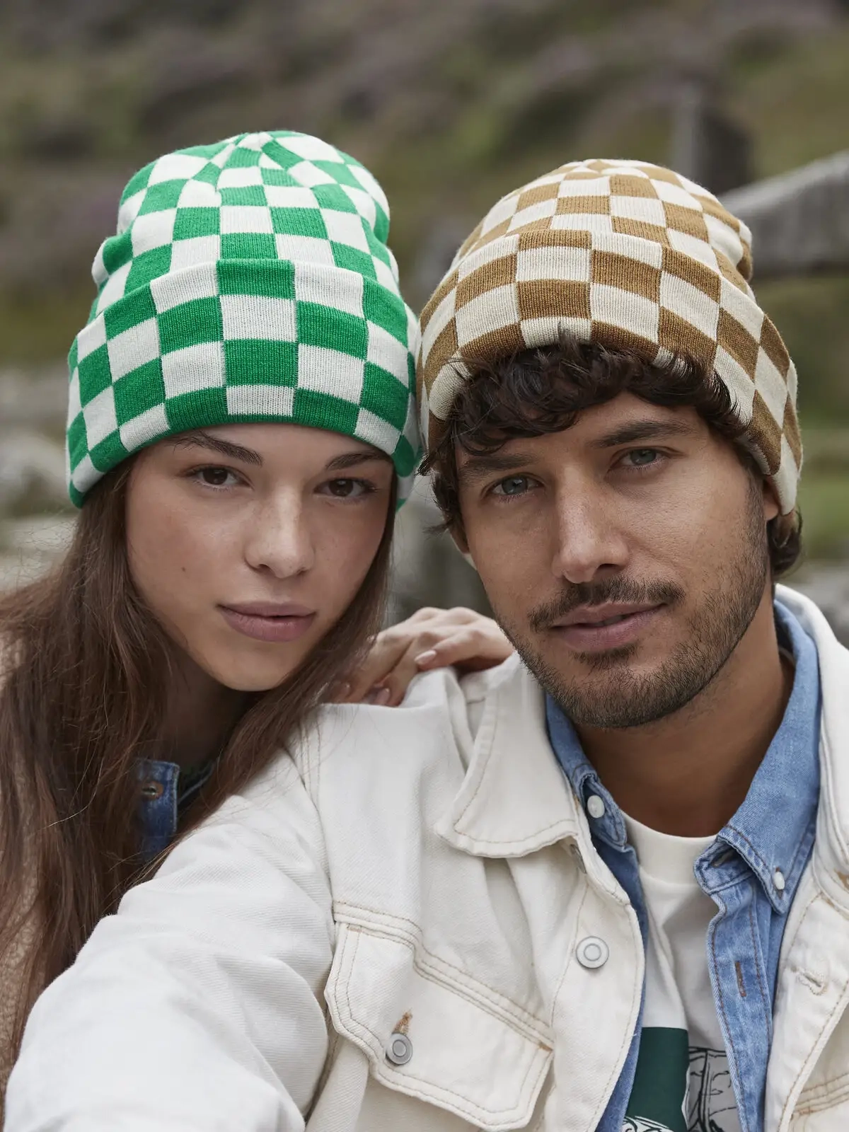 Immagine Berretto a scacchiera