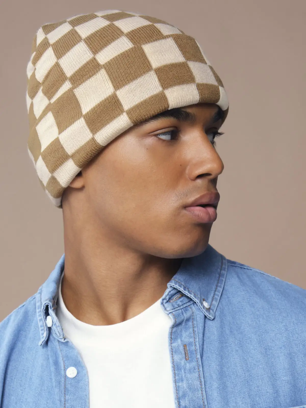 Immagine Berretto a scacchiera