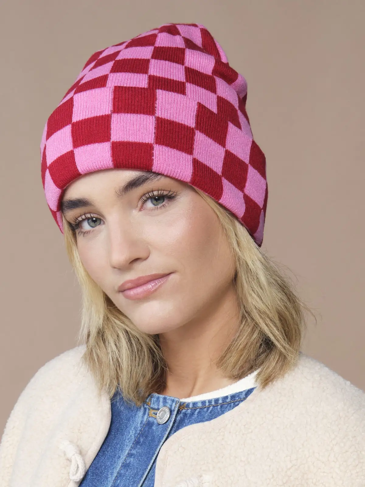 Immagine Berretto a scacchiera