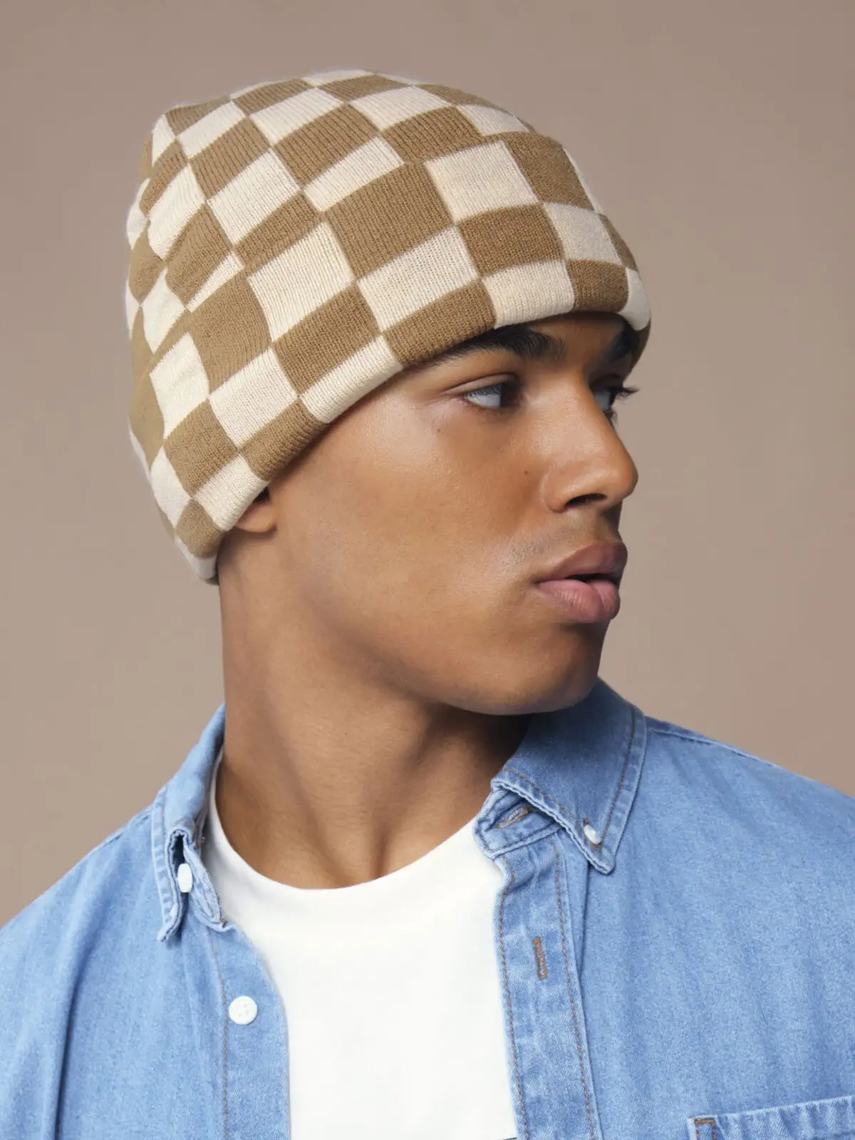 Immagine Berretto a scacchiera