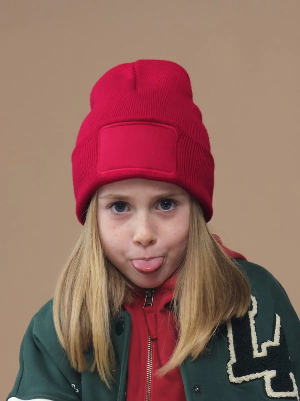 Immagine Berretto originale con toppa per bambini