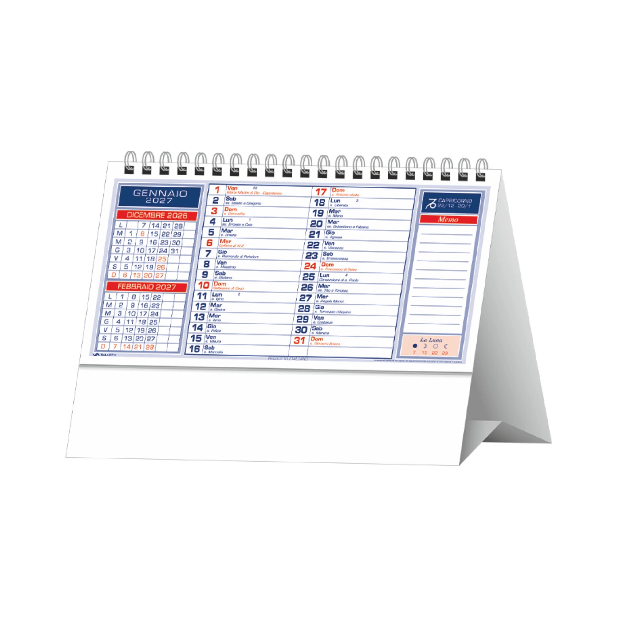 Immagine SP09 - CALENDARIO DA TAVOLO BASIC