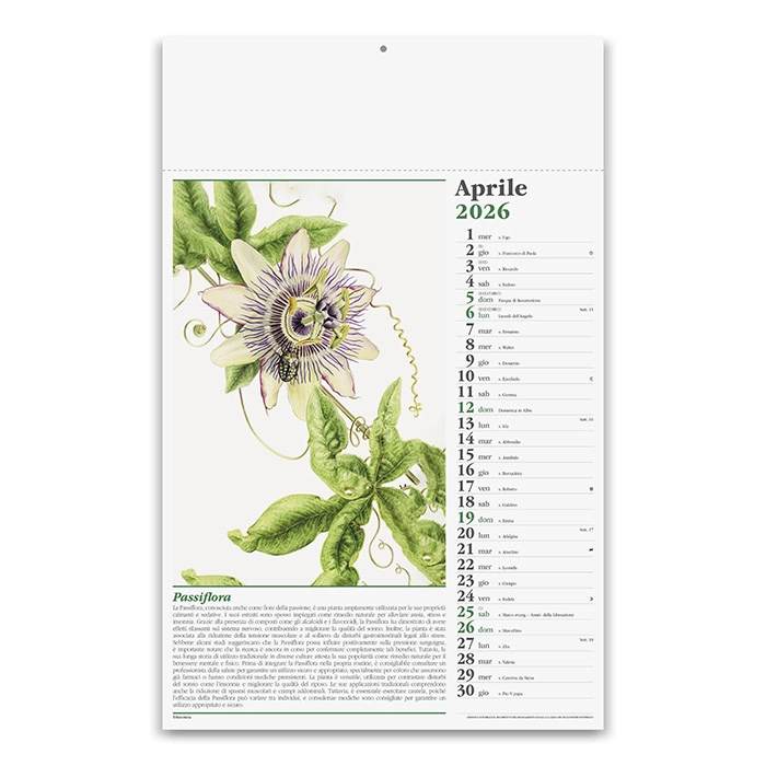 Immagine CALENDARIO ERBORISTERIA