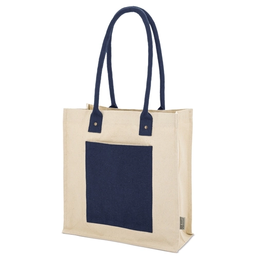 Immagine BORSA COTONE CANVAS RICICLATO “SURAT”