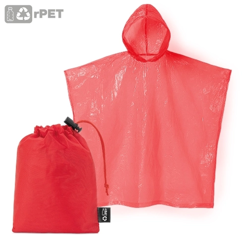 Immagine PONCHO CON BORSA RPET 