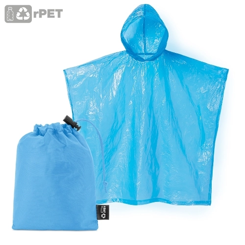 Immagine PONCHO CON BORSA RPET 