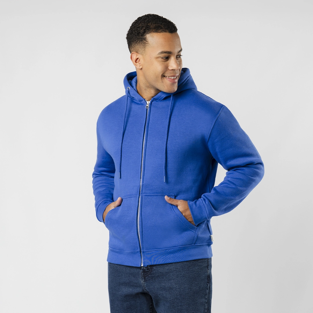 Immagine Felpa con Cappuccio Adulto + Zip Walder