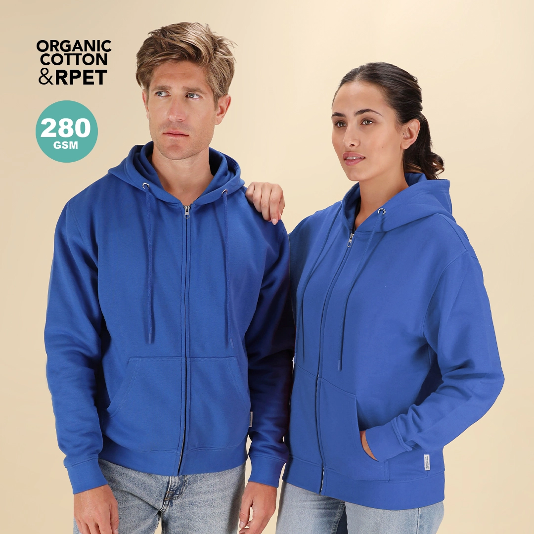 Immagine Felpa con Cappuccio Adulto + Zip Walder