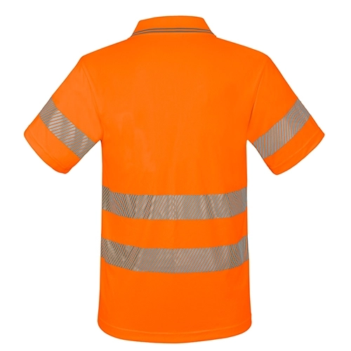 Immagine POLO CON TASCHINO E BANDE ELASTICHE RIFLETTENTI “QVO”