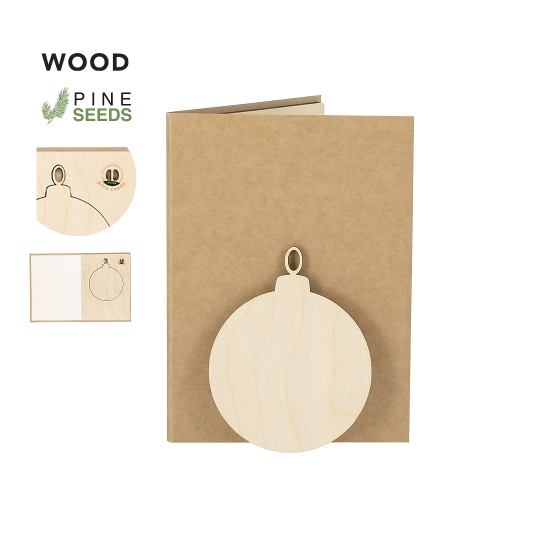 Immagine Cartolina Decorazione Natalizia Astrox