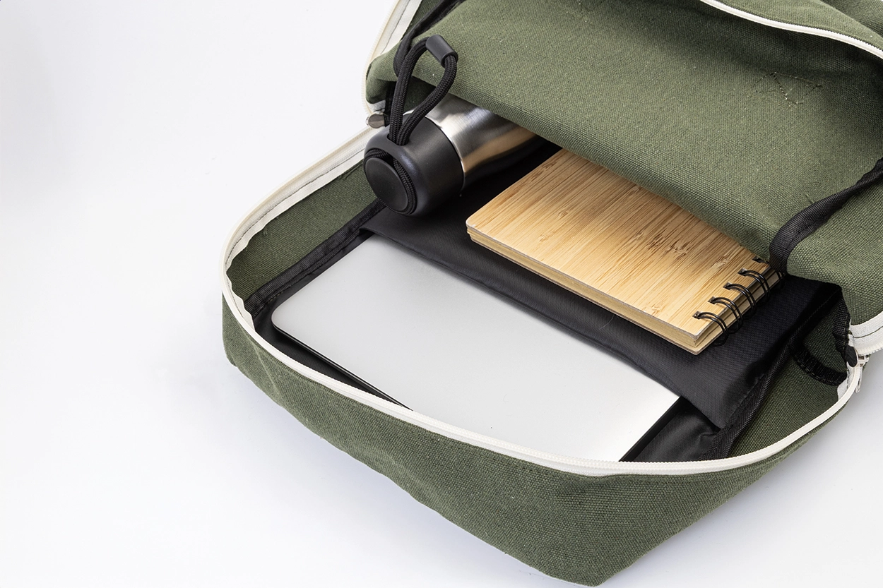 Immagine Rekan Back Zaino in canvas riciclato