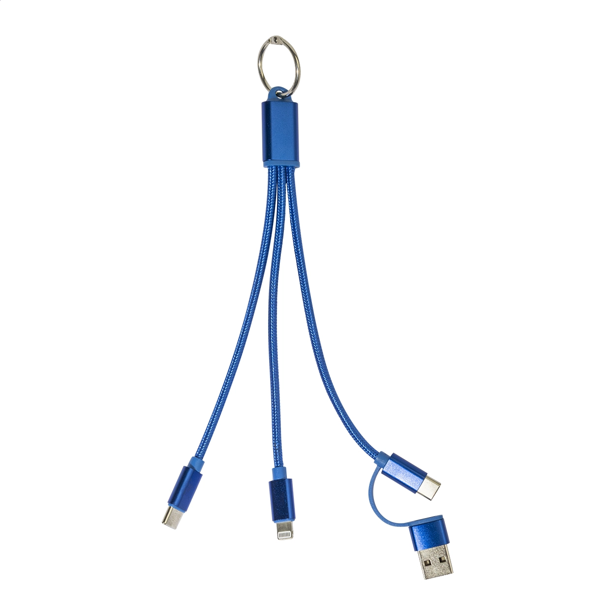 Immagine Rafob portachiavi con cavo di ricarica USB
