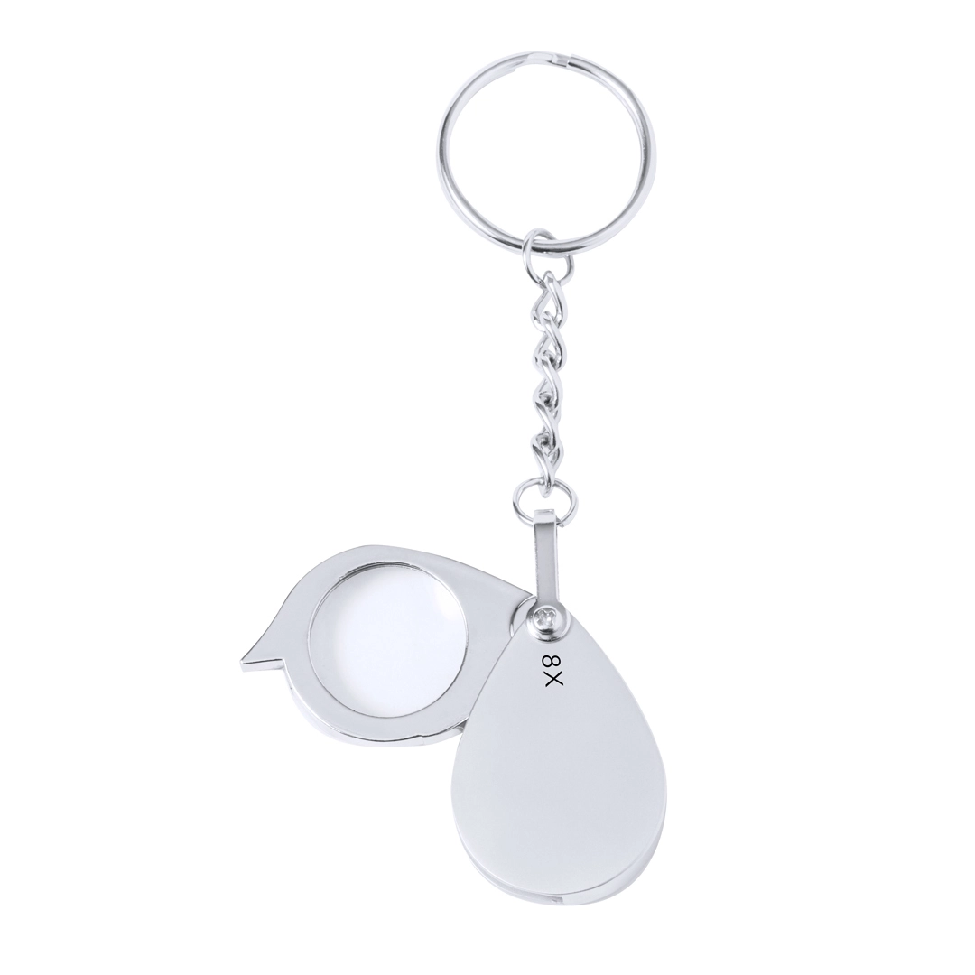 Immagine Lente Ingrandimento Portachiavi Kitins 8X