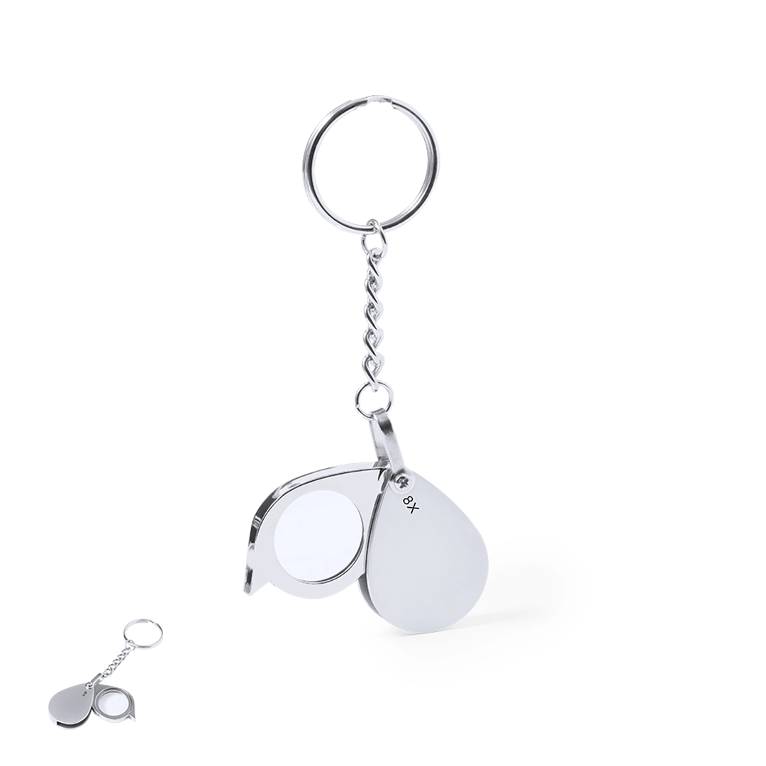 Immagine Lente Ingrandimento Portachiavi Kitins 8X