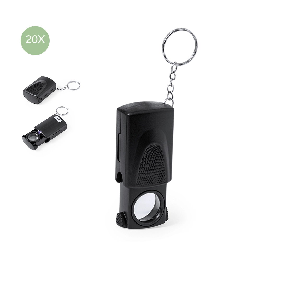 Immagine Lente Ingrandimento Portachiavi Kondes 20X