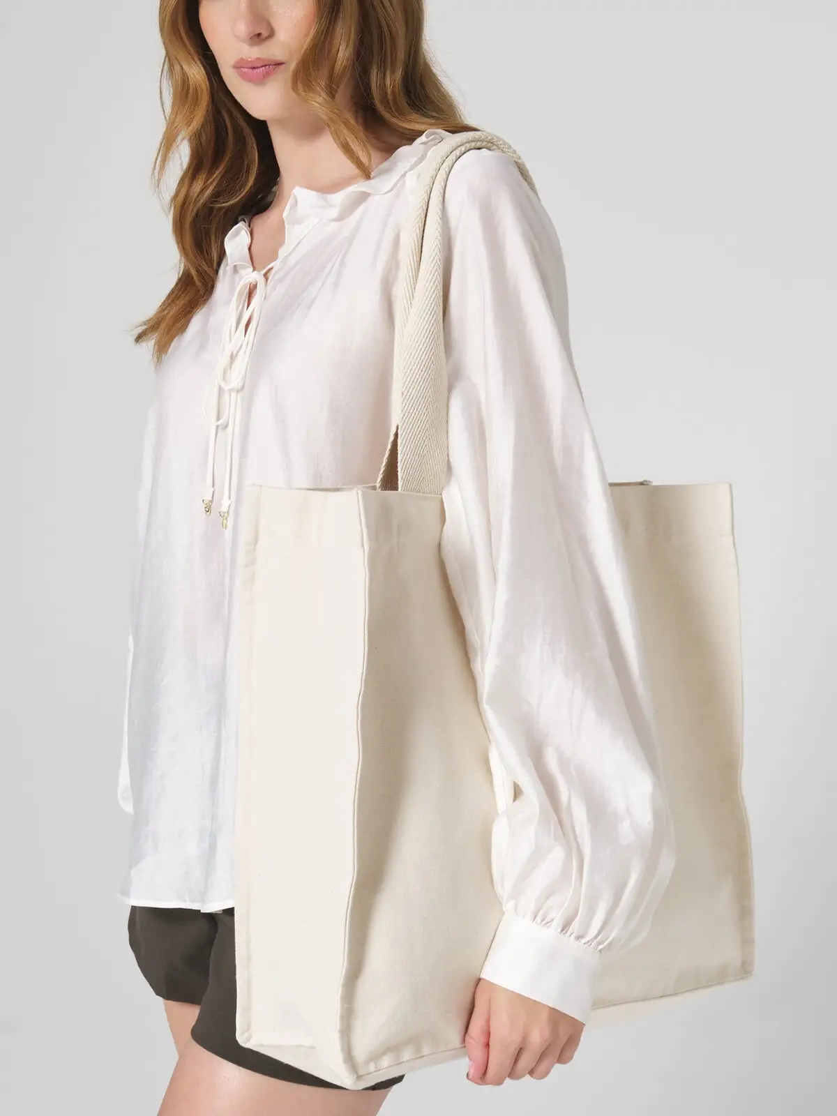 Immagine Chevron Handle Shopper