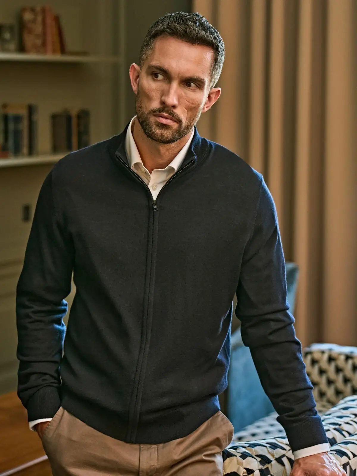 Immagine Full zip Knit