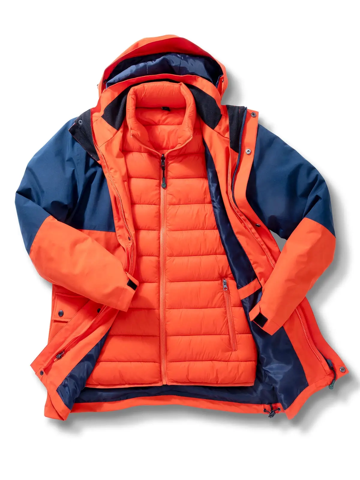 Immagine RECYCLED 3-IN-1 PADDED RIPSTOP JACKET