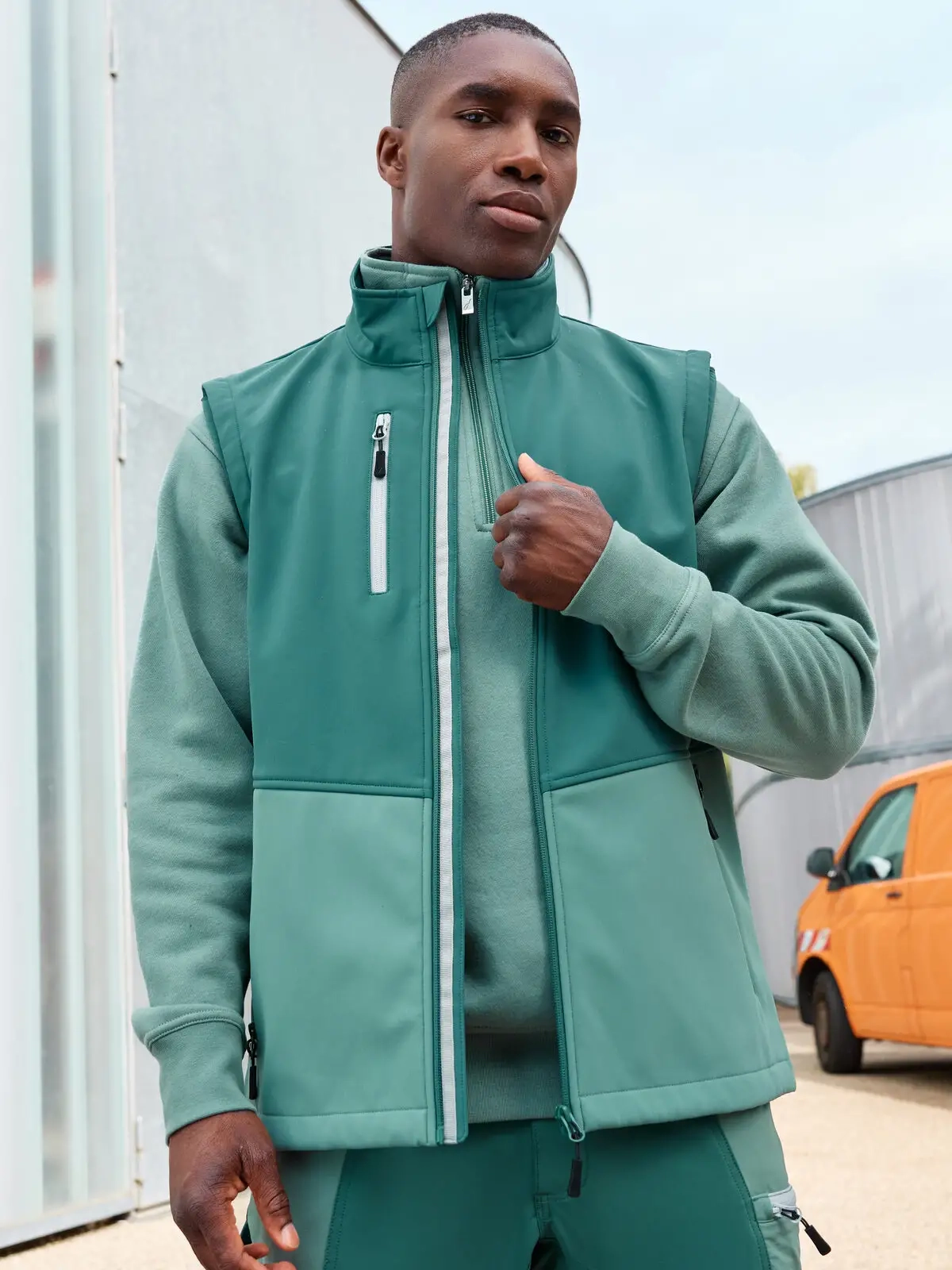 Immagine Workwear Softshell Vest