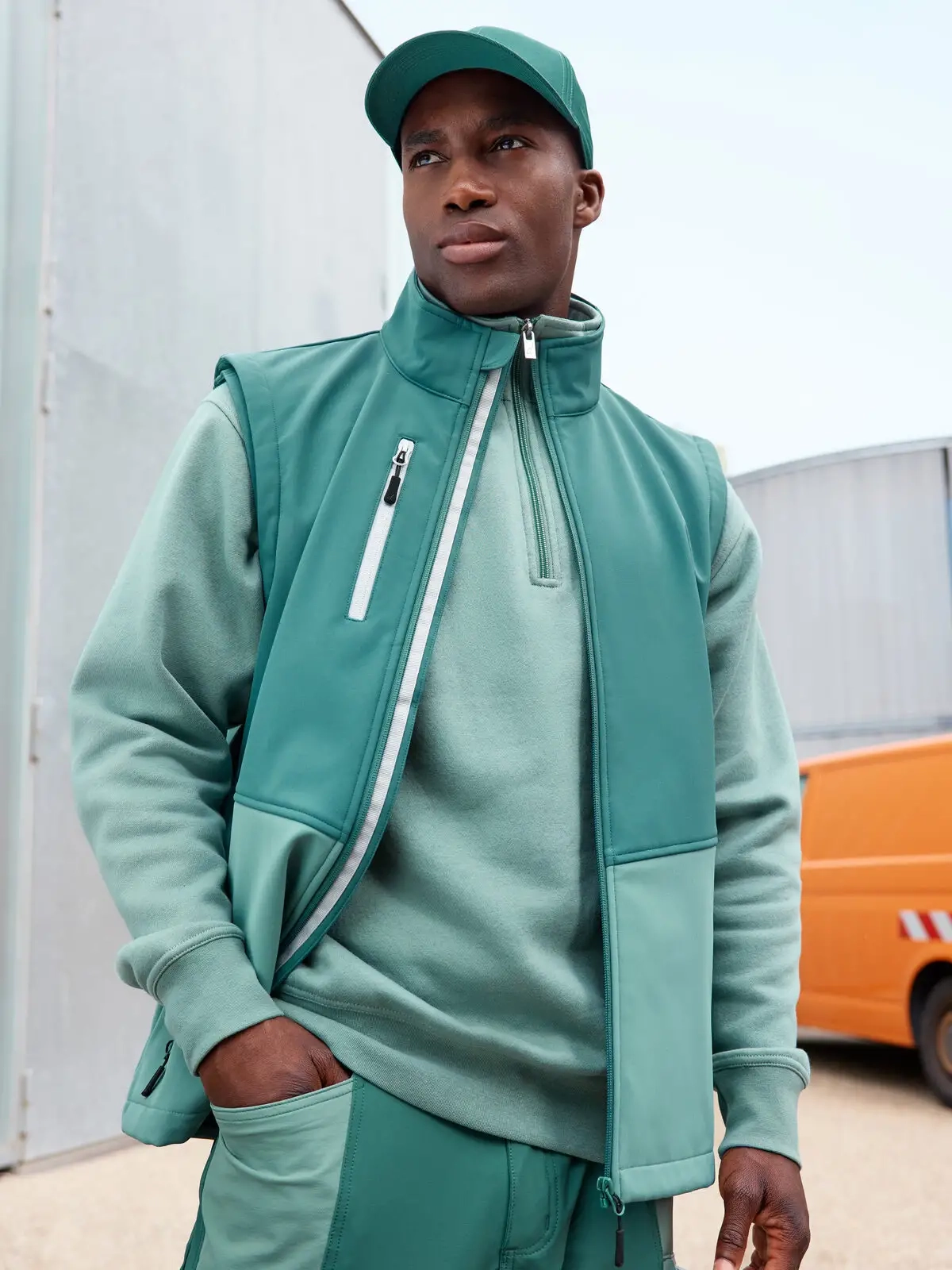 Immagine Workwear Softshell Vest