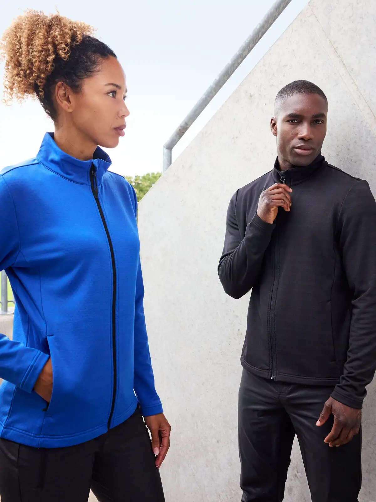 Immagine Men's Sports Structured Fleece Jacket GRS