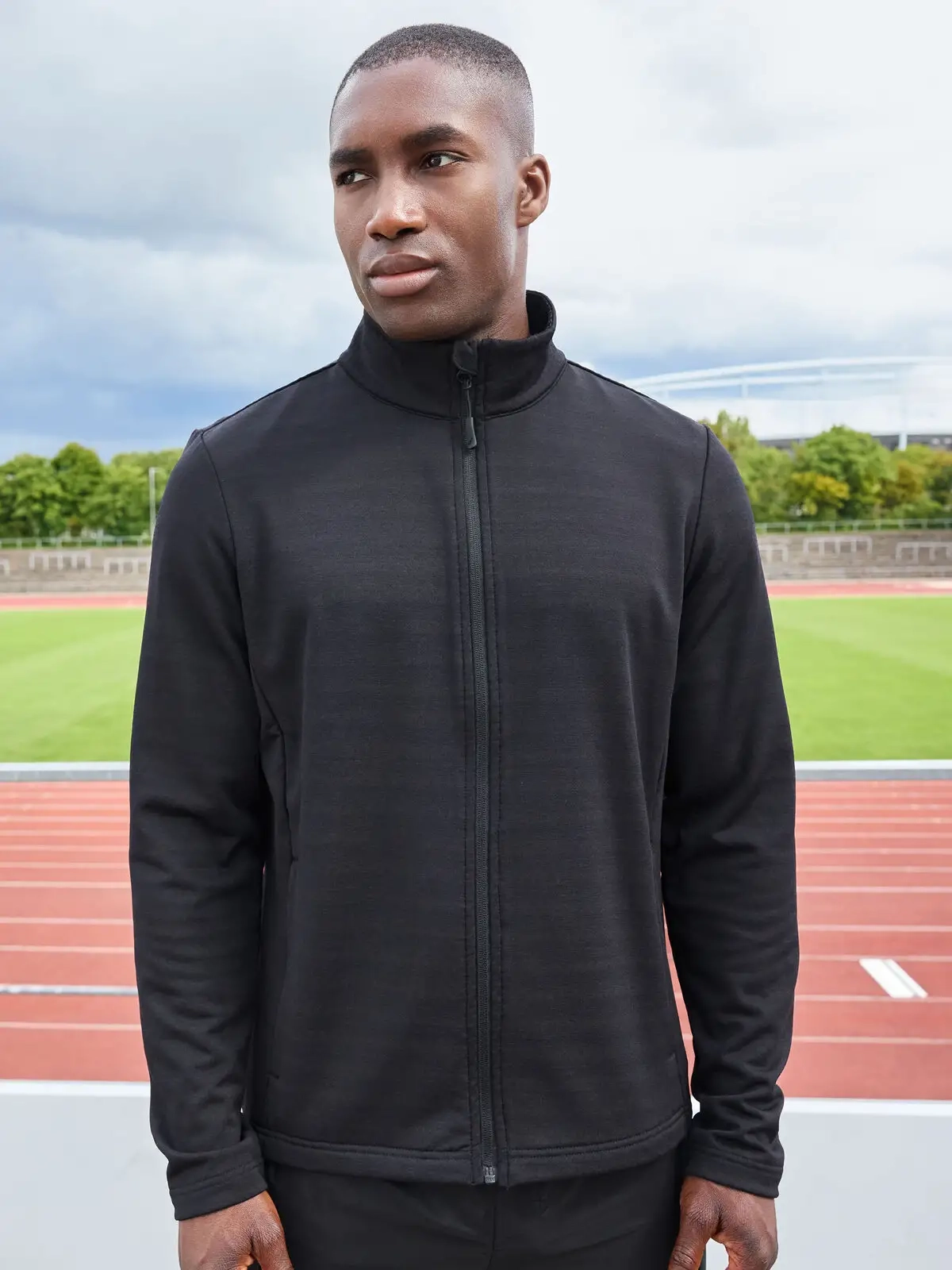 Immagine Men's Sports Structured Fleece Jacket GRS