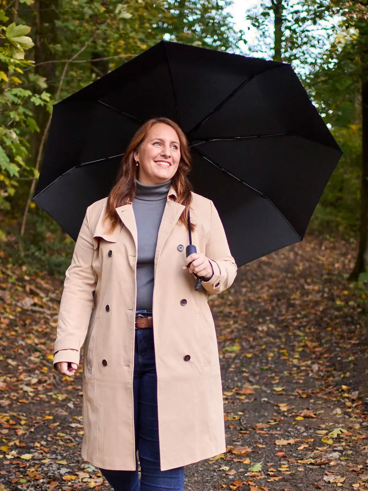 Immagine TARE FARE® BlackShield Case Edition pocket umbrella