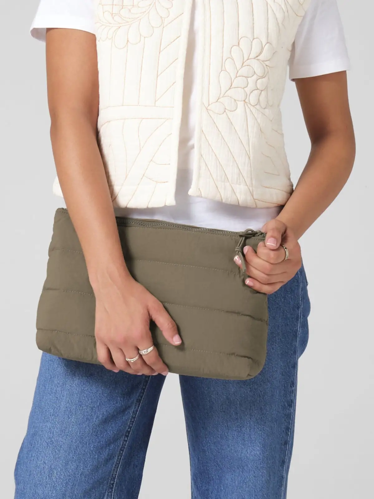 Immagine Quilted Accessory Beauty Case personalizzabile