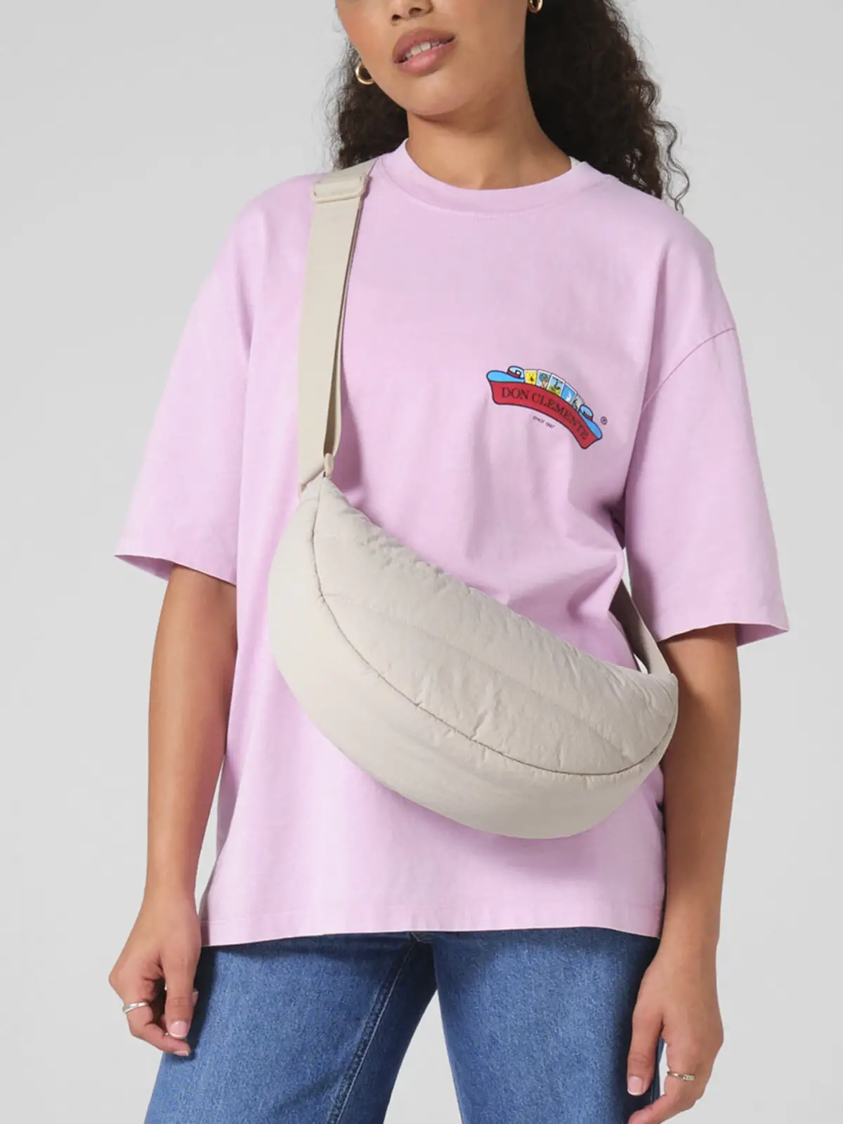 Immagine Quilted Cross Body Bag