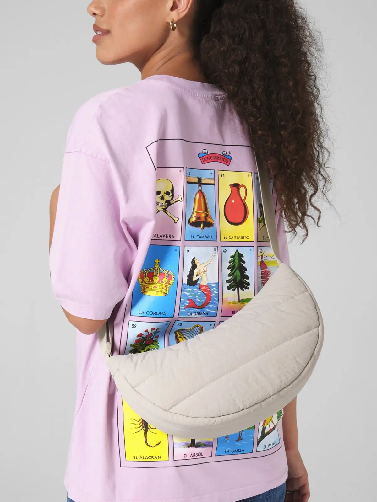 Immagine Quilted Cross Body Bag