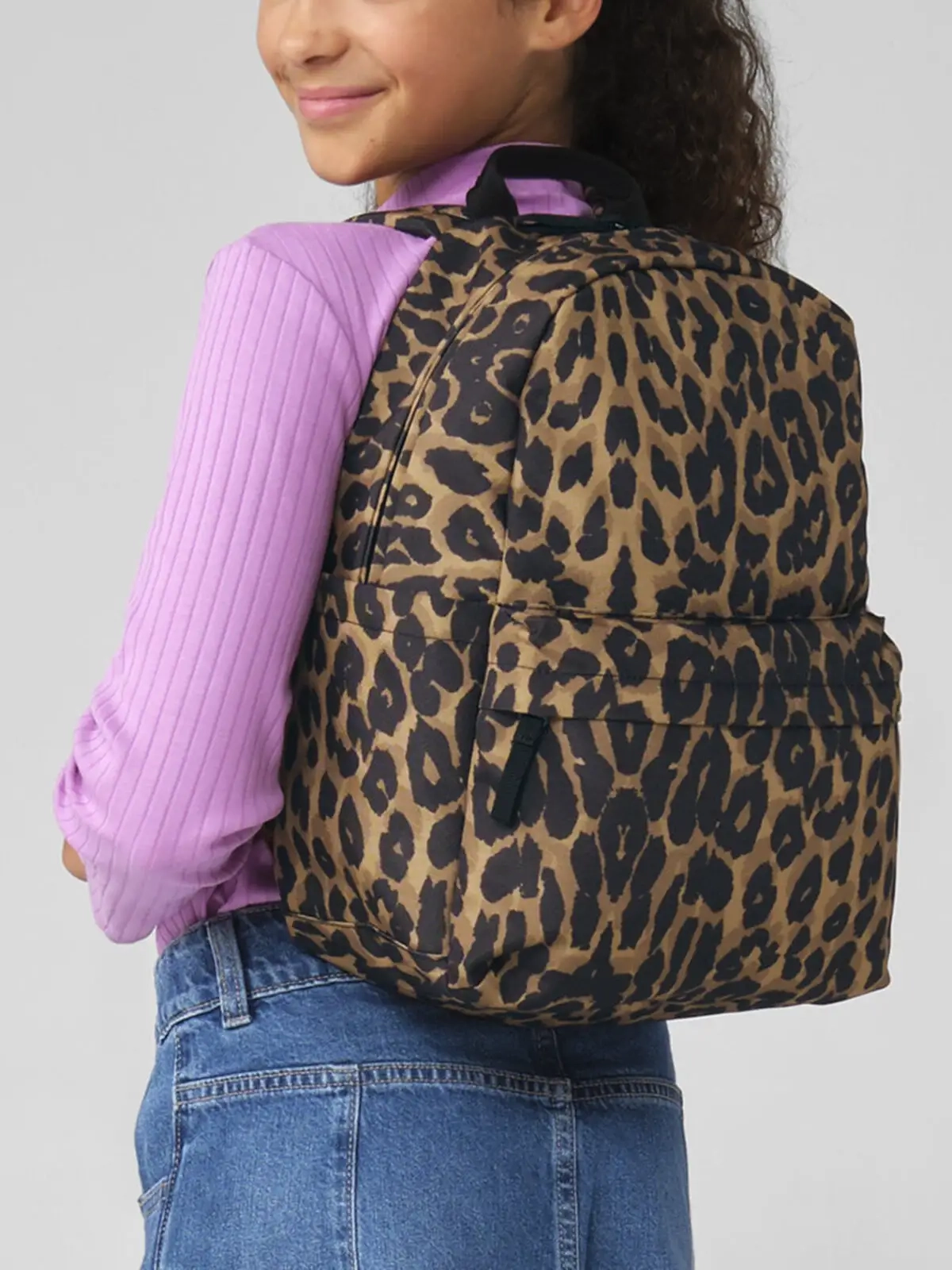 Immagine Leopard Print Mini Backpack