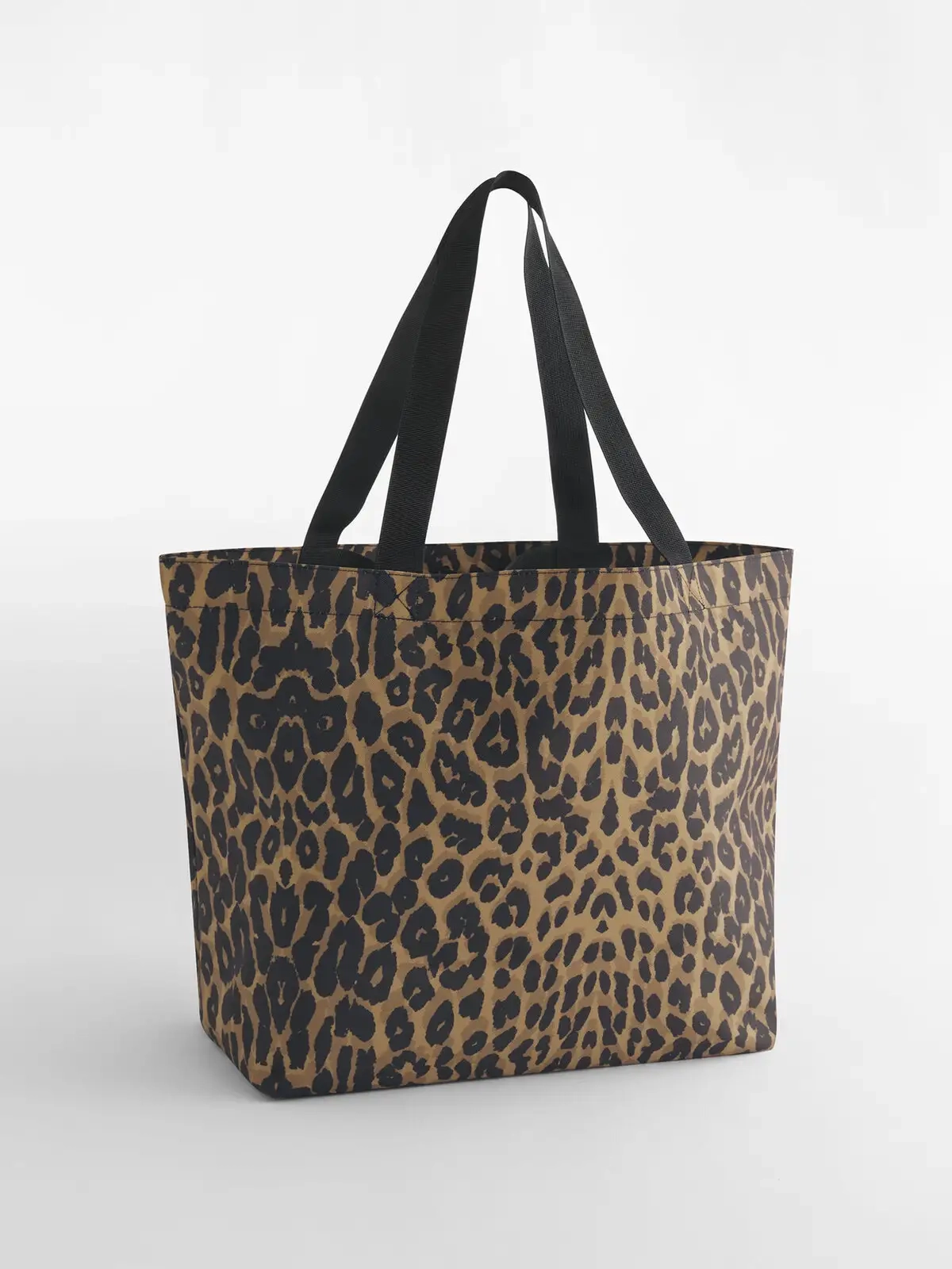 Immagine Leopard Print Carryall Tote Bag