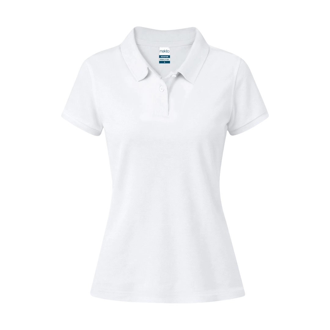 Immagine Polo Donna Bianco Koupan