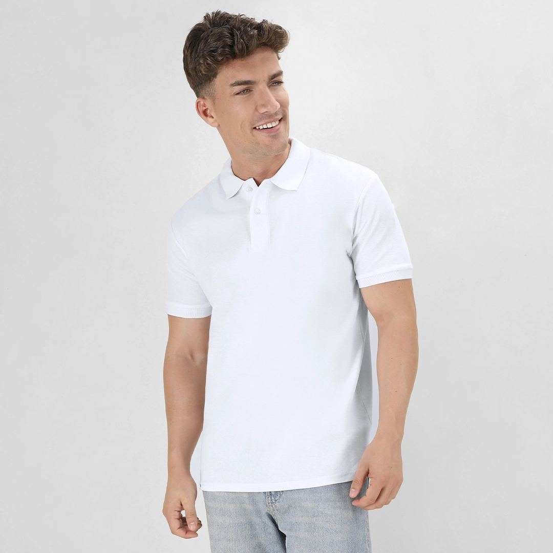 Immagine Polo Adulto Bianco Koupan