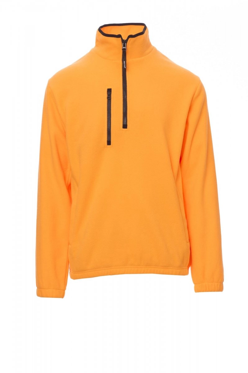 Immagine Pile, mezza zip 8mm in plastica nera, manica a giro - PIRENEI