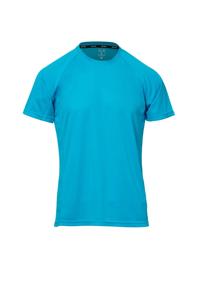Immagine T-shirt da uomo tecnica-sportiva con manica raglan - RUNNER