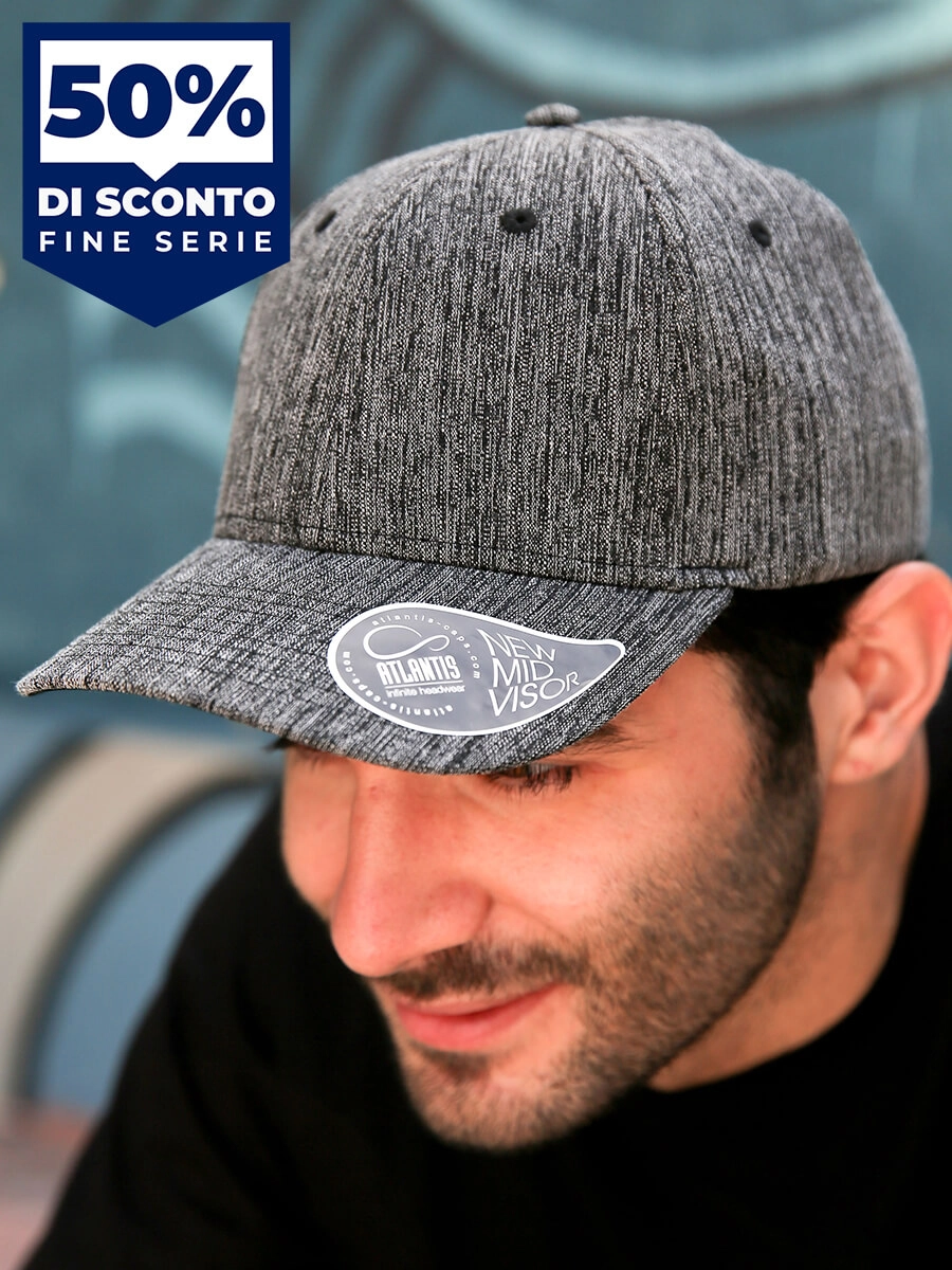 Immagine CAPPELLO VISIERA MID 6 PANNELLI
