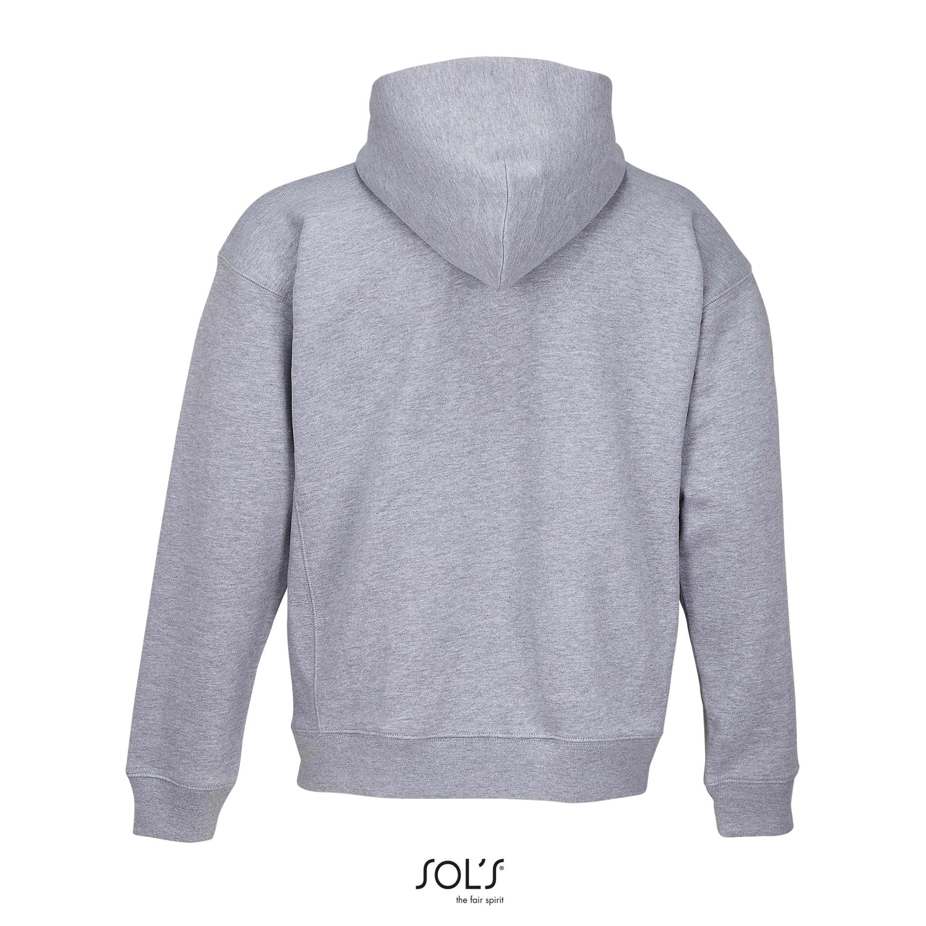 Immagine SOL'S JELO FELPA UNISEX FULL ZIP CON CAPPUCCIO | 80% cot - 20% pol | personalizzata con stampa o ricamo