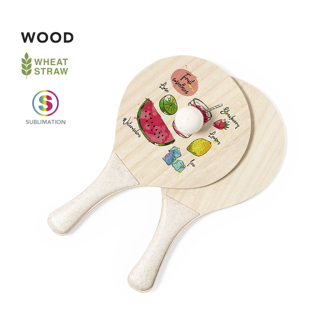 Immagine Racchette Spiaggia Sublimazione Zaxia