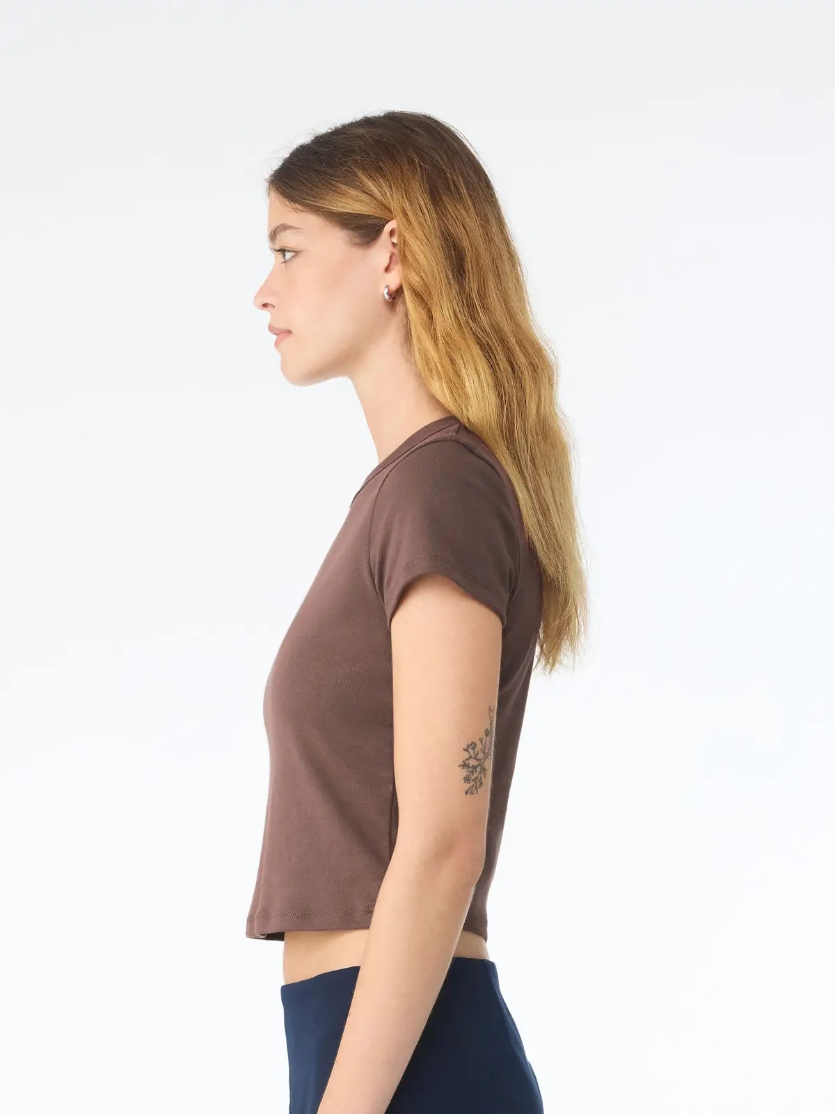 Immagine Women's Micro Rib Baby Tee