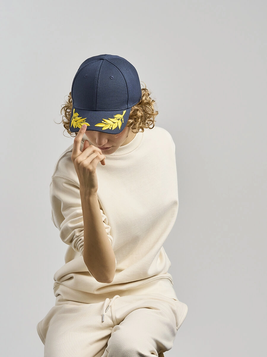 Immagine CAPPELLO VISIERA CURVA 6 PANNELLI SOSTENIBILE