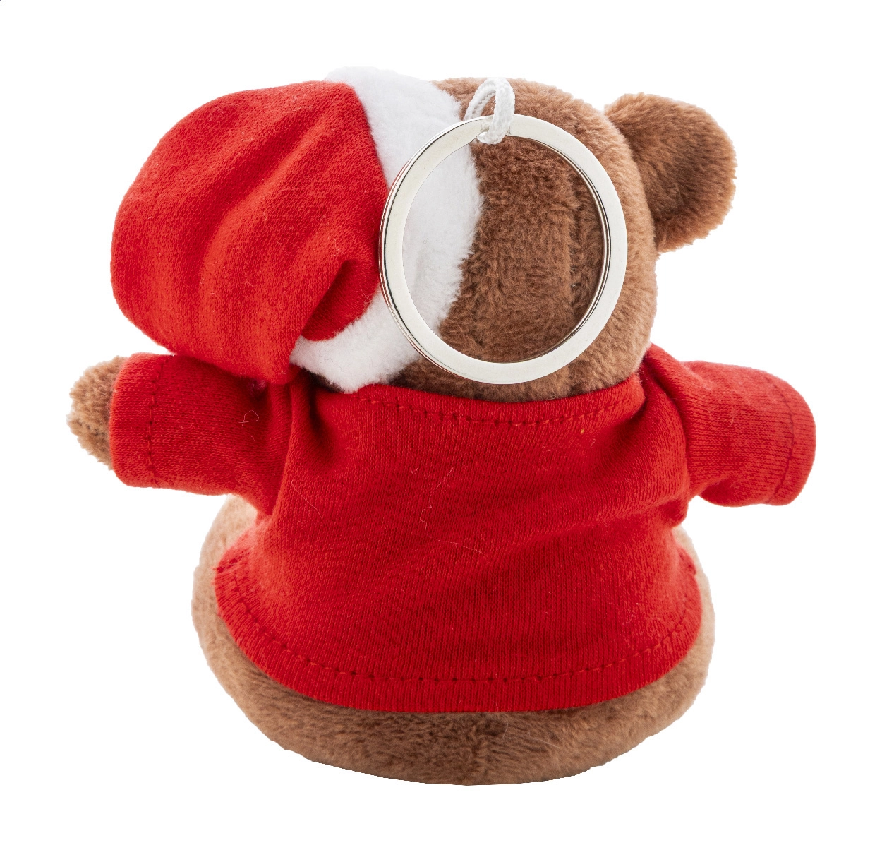 Immagine Julnalle portachiavi natalizio con orsetto in peluche