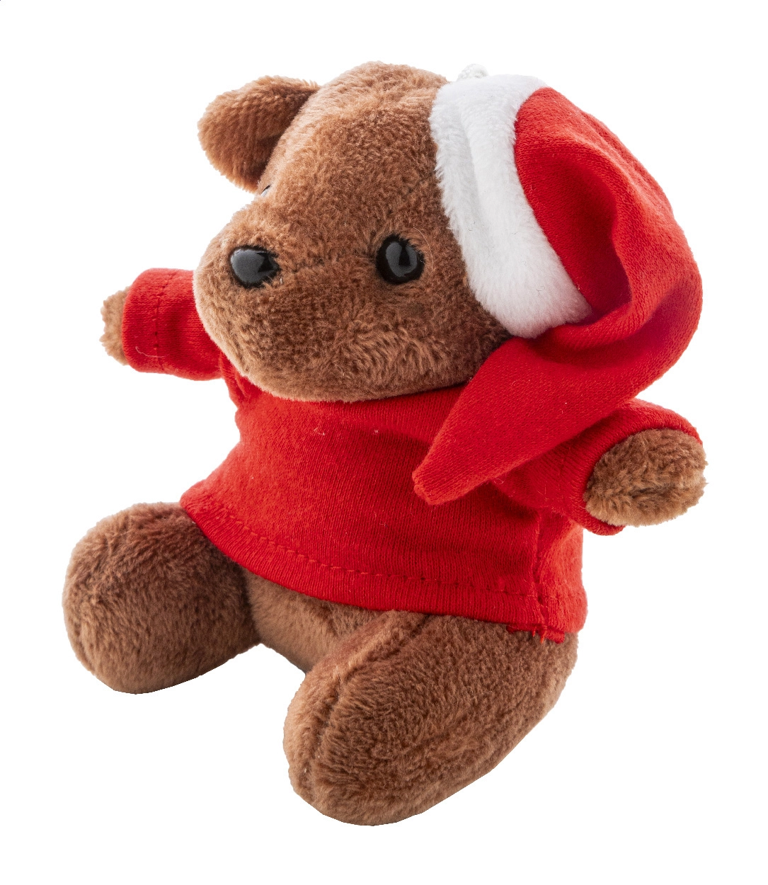 Immagine Julnalle portachiavi natalizio con orsetto in peluche