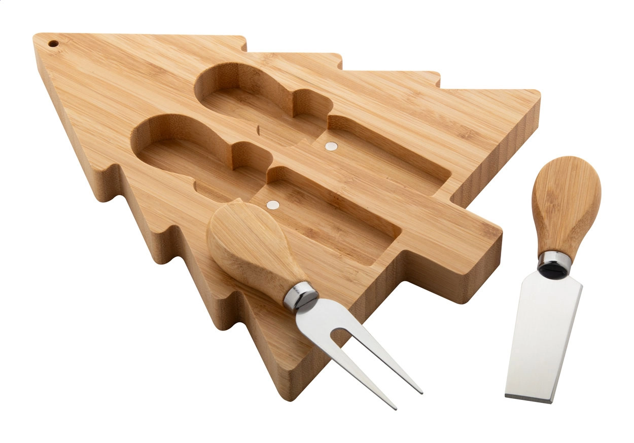 Immagine Jarlsberg Set natalizio coltelli formaggio