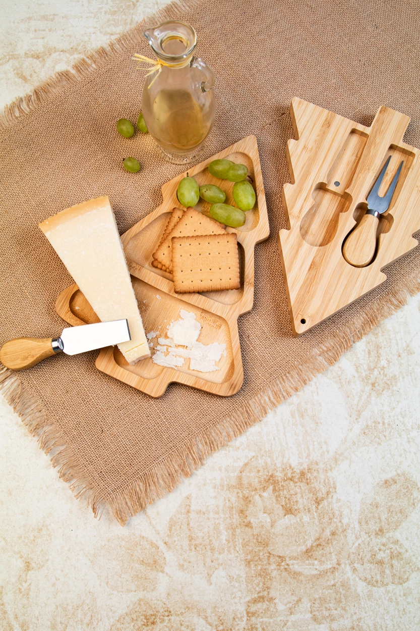 Immagine Jarlsberg Set natalizio coltelli formaggio