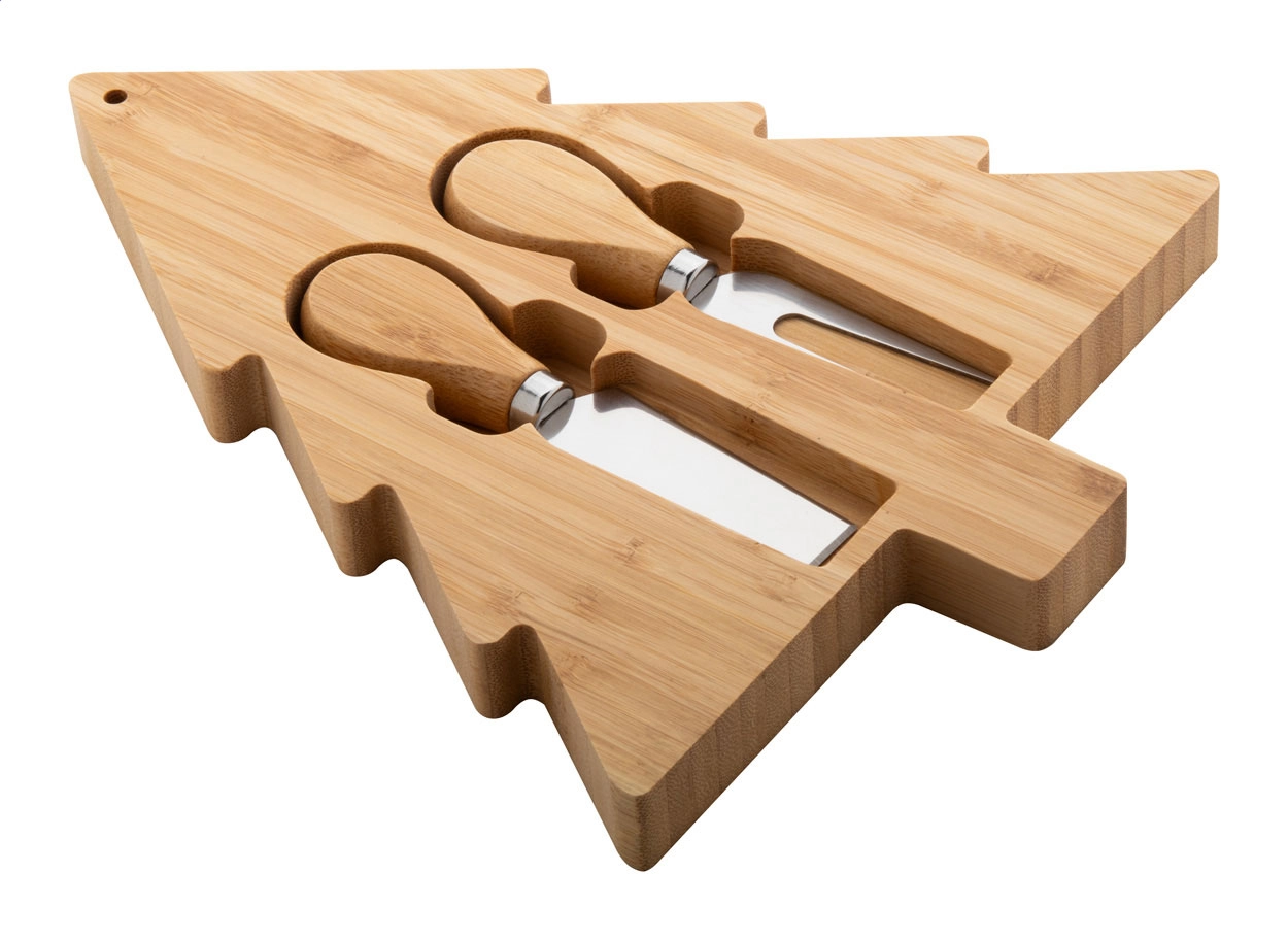 Immagine Jarlsberg Set natalizio coltelli formaggio