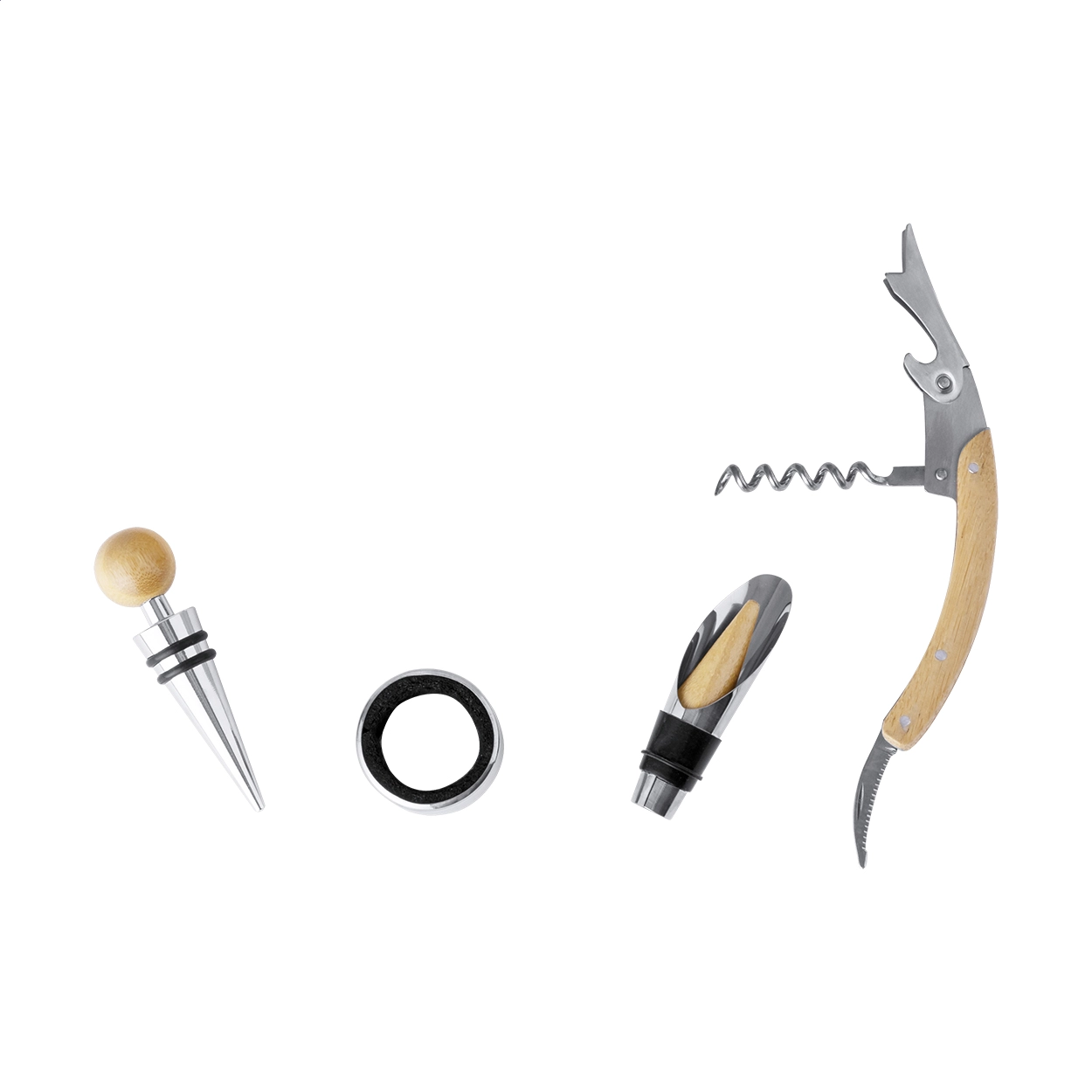 Immagine Kaspar set da vino con scacchi