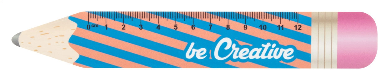 Immagine Sharpy 12 Righello 12cm, matita